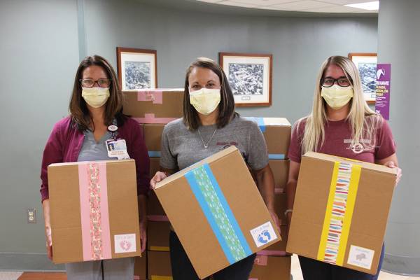 Maternity boxes for UPMC Hanover